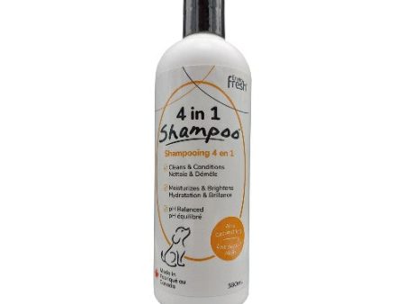 Envirofresh Shampoing pour chien, 4 en 1, Lait de coco & aloès Online Hot Sale