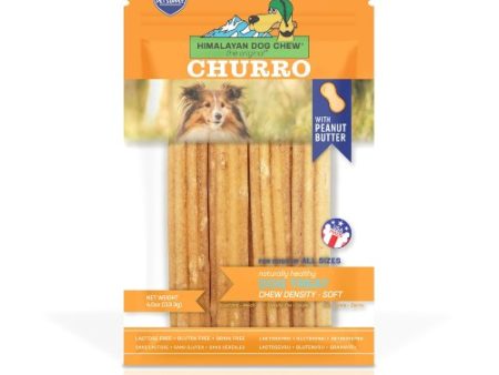 Himalayan Dog Chew Gâteries churro avec beurre d arachides Online Hot Sale