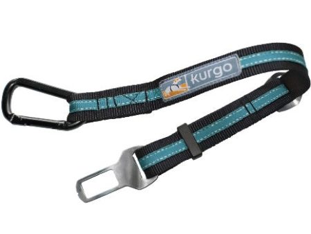 Kurgo Attache ajustable pour voiture, Bleue Fashion