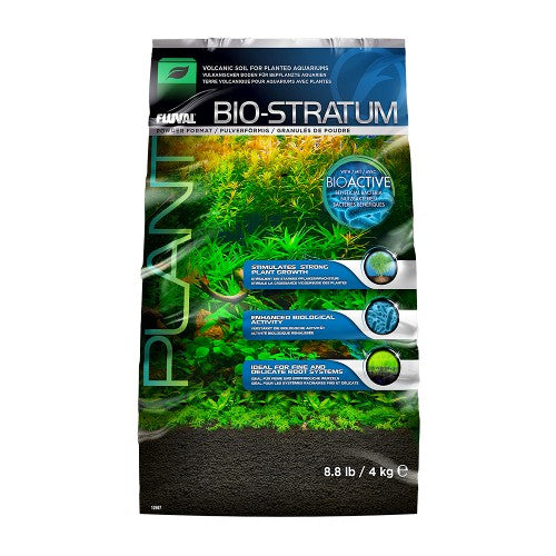 Substrat Bio-Stratum Fluval de terre volcanique pour aquariums, format en poudre Cheap