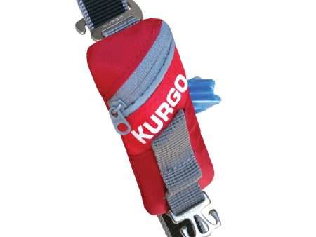 Kurgo Adaptateur pour sac à excréments - Inclus 1 rouleau de 15 sacs, Rouge Hot on Sale