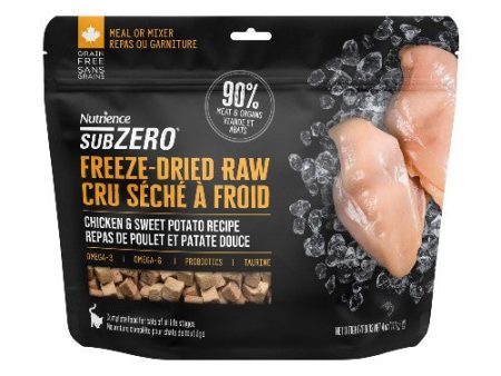 Nourriture Nutrience SubZero Cru Séché à froid pour chat, Repas de Poulet et Patate Douce Online Sale