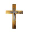 Cross on Cross Hand Painted Wall Decor Fashion