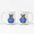 Funny President Trump Coffee Mug -  Thankful Pets Are Saved  15oz Ceramic Mug, Cat & Dog Humor Gift For Discount