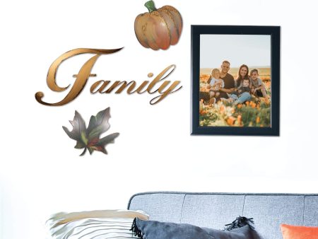 Hand Painted Fall Leaf Wall Decor Online now