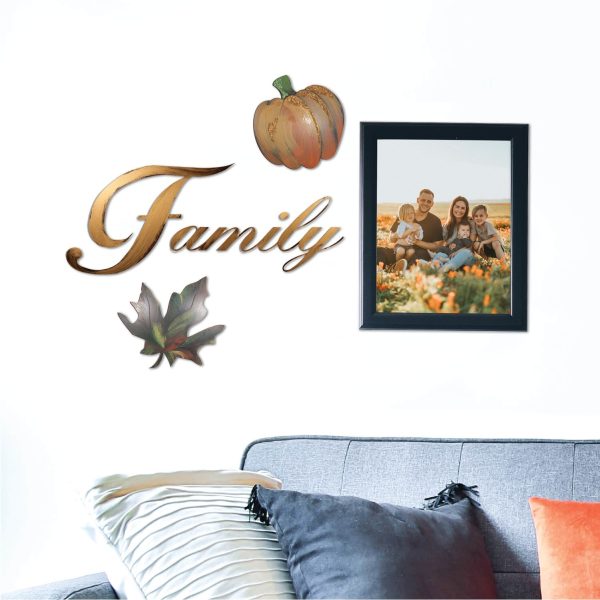 Hand Painted Fall Leaf Wall Decor Online now