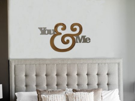 You & Me Hand Painted Wall Art Online