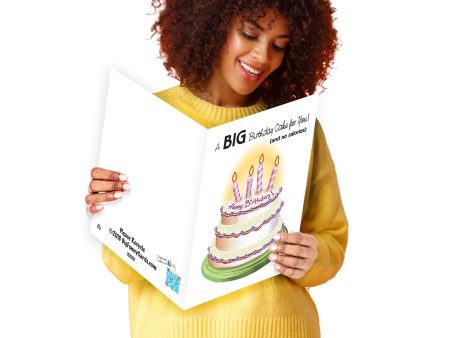 2  Giant Birthday Custom Greeting Card Supply