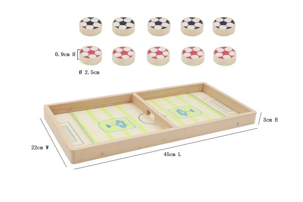 Wooden Soccer Sling Game Discount