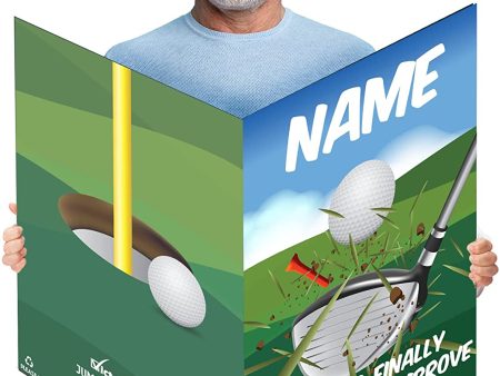 3  Jumbo Golfers Retirement Card Online Sale