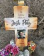 24 x33  Roadside Memorial Cross Sign on Sale