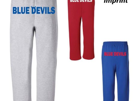 Central Blue Devils Sweatpants - Back Side Imprint Online Hot Sale