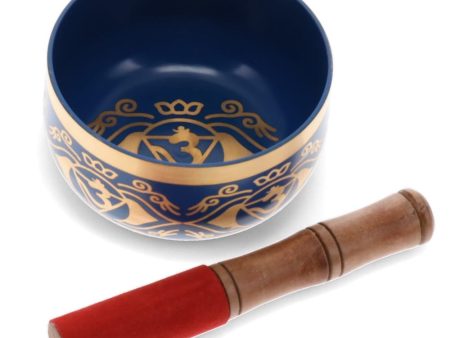 Third Eye Chakra Tibetan Singing Bowl 12.5cm For Discount