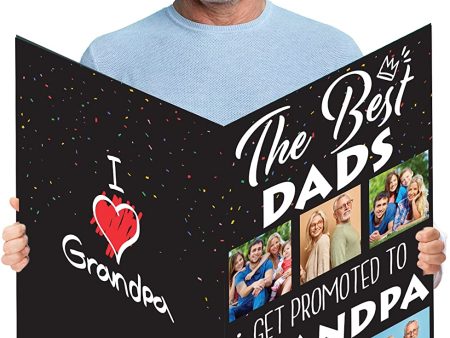 3  The Best Dads Get Promoted To Grandpa Father s Day Card Online