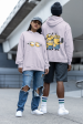 Minions Both Sides Printed Hooded Sweatshirt Sale