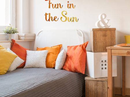 Fun in the Sun Wall Quote on Sale