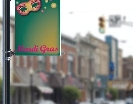 Main Street 36 x48  Pole Banner Online Hot Sale