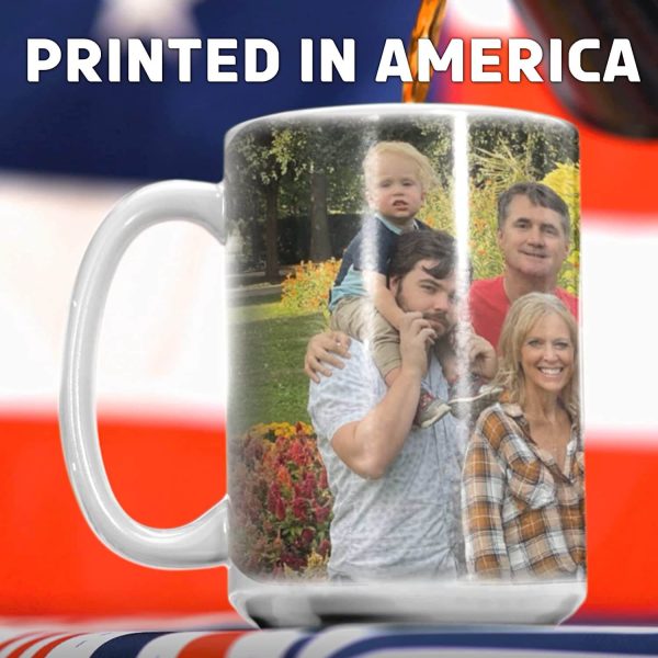 Custom Photo Coffee Mug with Edge to Edge Print Sale