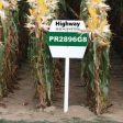 2  x 3  White Field Plot Signs For Sale