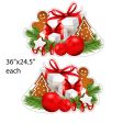 Christmas Theme Yard Card EZ Fillers 4 pc set For Discount