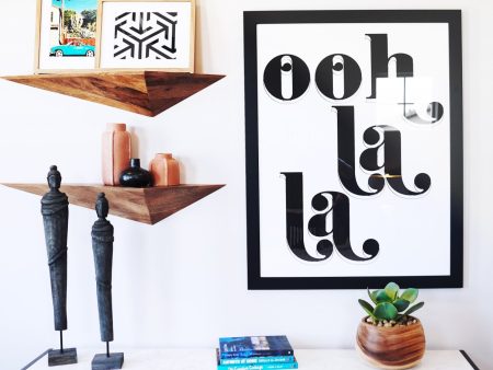 loved 3D Hand Painted Wall Word Sale