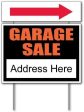 Garage Sale Sign | 4pc Set Discount