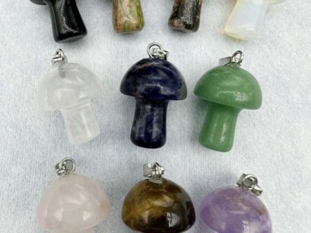 Mushroom Crystal Pendant Online