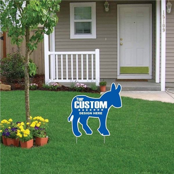 22  Donkey Shaped Yard Sign Discount