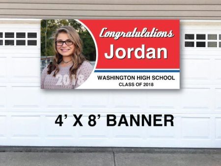 Graduation Circle Photo Banners Online Sale