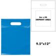 Plastic Die Cut Handle Bags | 9.5 H x 14 H Cheap