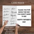 3  Jumbo Best Step-Dad By Par Step-Father s Day Card Online now