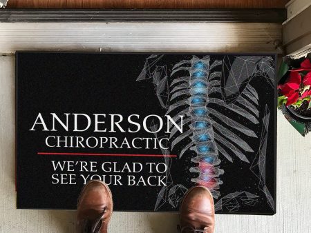 Custom Chiropractor Door Mat Fashion