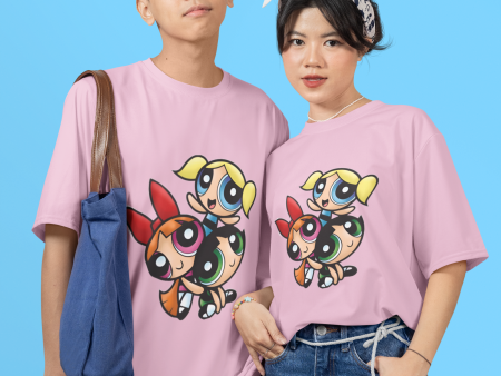 Power puff Girls Unisex Oversized Tees Online now