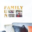 Family Fun 3D Wall Decor with Custom Photos on Sale