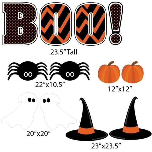 BOO! Halloween Yard Card - 12 piece Set Online