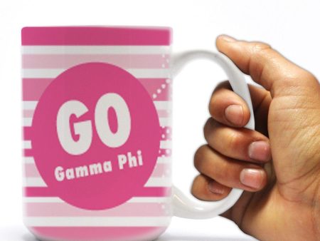 Go Gamma Phi 15oz Coffee Mug on Sale