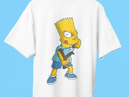 Naughty Bart  Simpson Oversized Tees – Unisex Sale