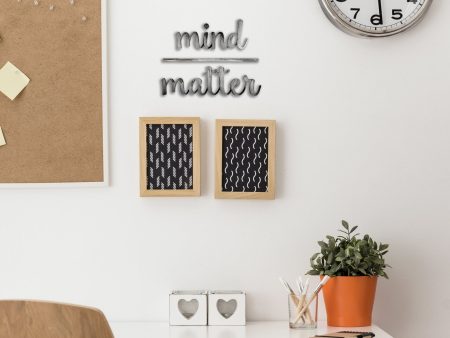 Mind Over Matter Wall Decor Online Hot Sale