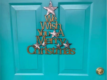 We Wish You A Merry Christmas Wall Decor Online now