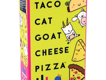 Taco Cat Goat Cheese Pizza Card Game Discount