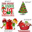 Under Elf Surveillance Yard Card Display - 9 pc set For Discount