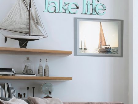 Lake Life Hand Painted Wall Decor Cheap