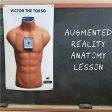 Human Anatomy Augmented Reality Bundle: Teacher Book + 25 Student Books + Torso Banner Online now