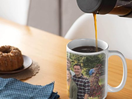 Custom Photo Coffee Mug with Edge to Edge Print Sale