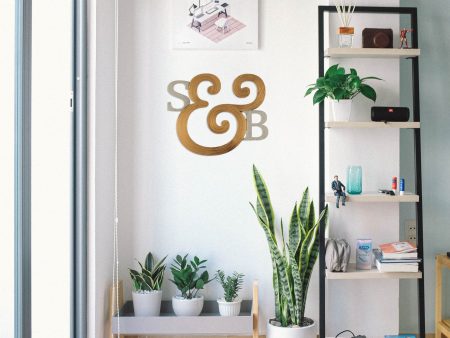 Custom Initial Ampersand Wall Decor Online Hot Sale