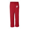 Davenport West  DW  Open Legged Sweatpants (Red) Online Hot Sale