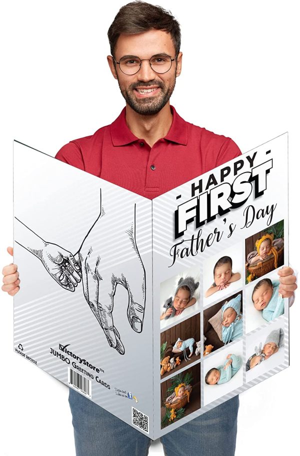 3  Custom Happy First Father s Day Card Hot on Sale