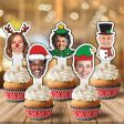 Custom Christmas Cupcake Toppers (Christmas Combo) Fashion