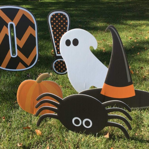 BOO! Halloween Yard Card - 12 piece Set Online