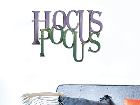 Hocus Pocus Hand Painted Halloween Wall Word For Discount